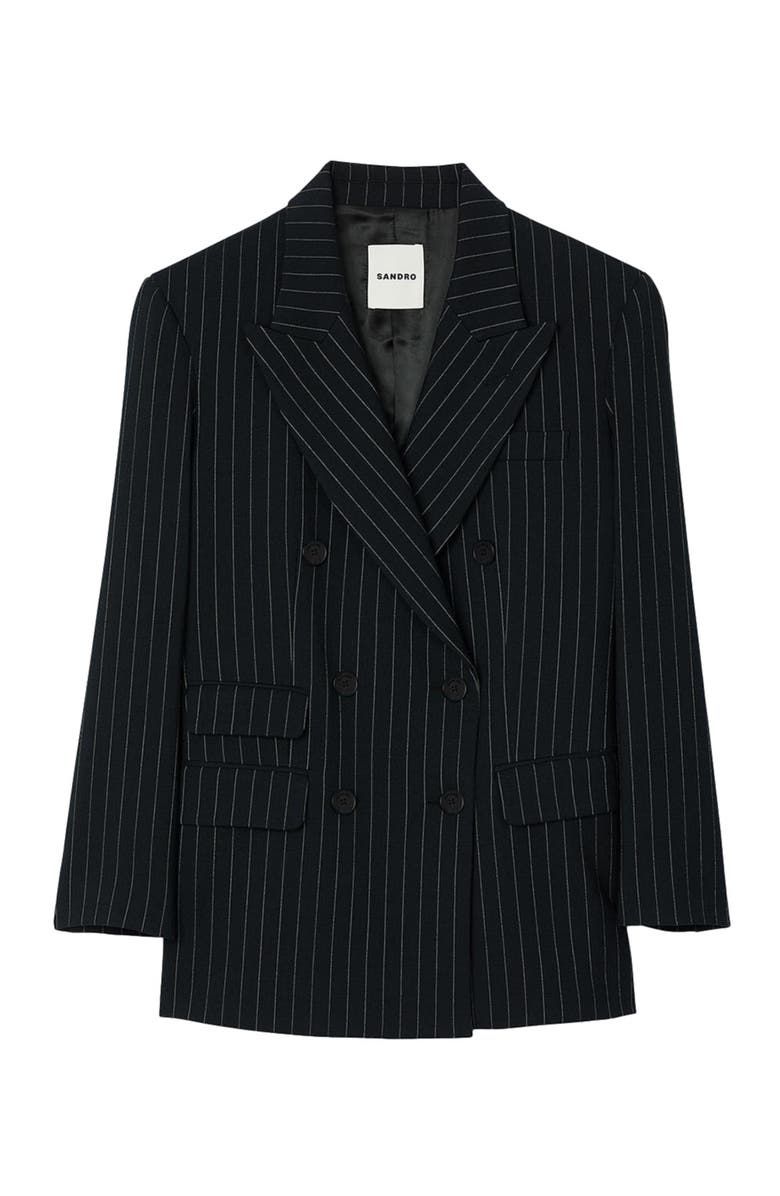 Striped Suit Jacket