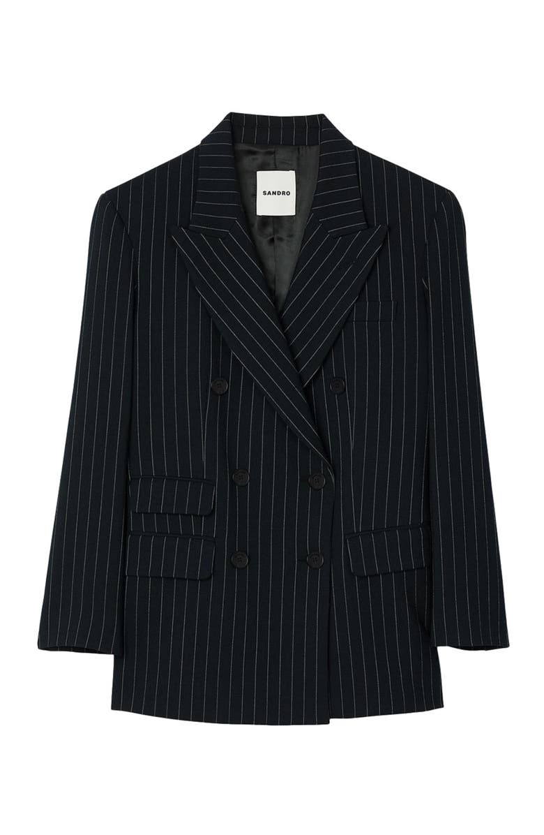 Striped Suit Jacket
