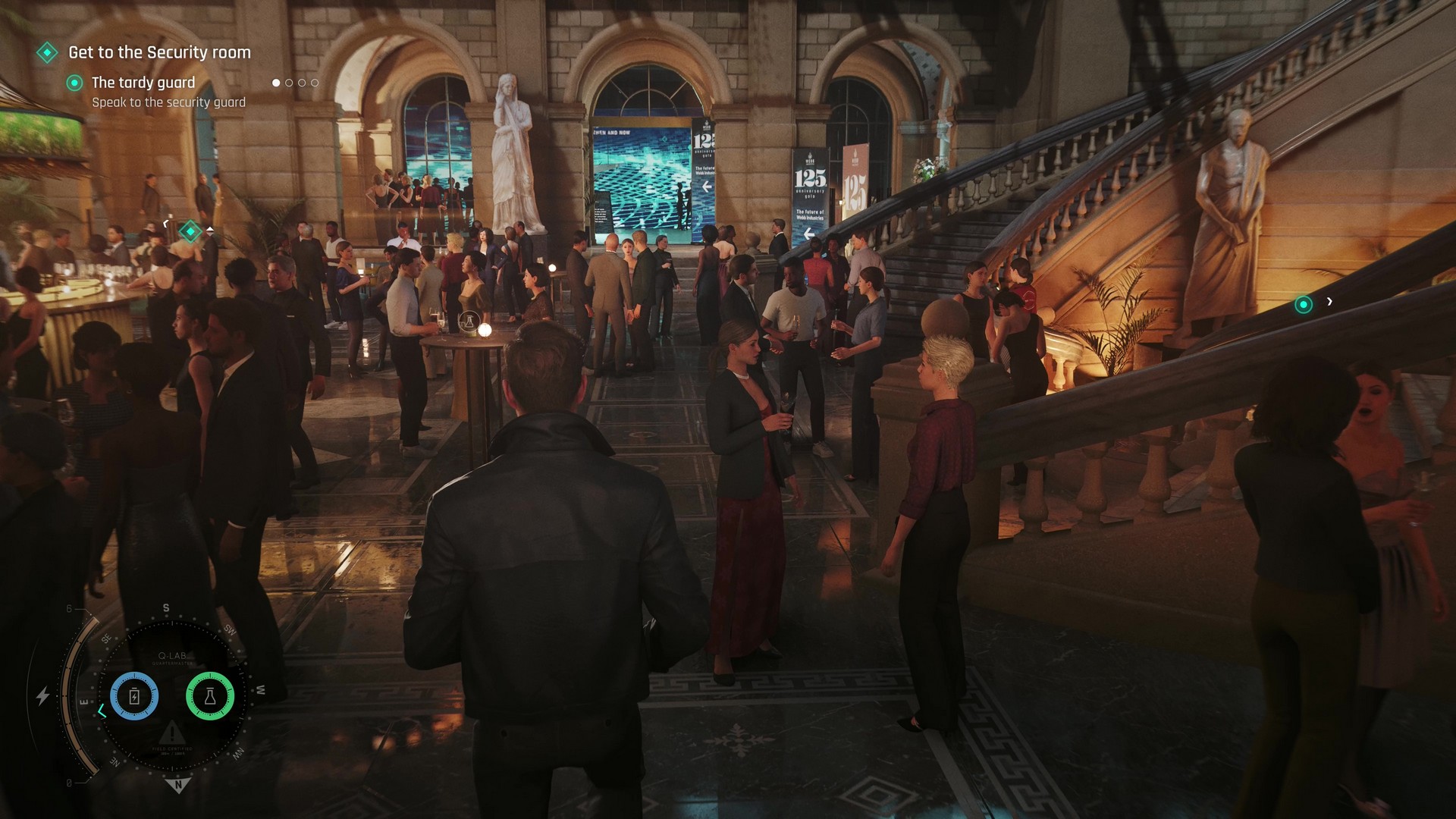 Bond steps into the gala in 007 First Light