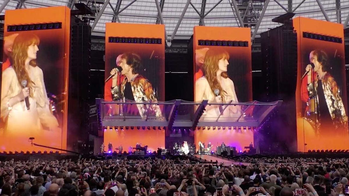 Rolling Stones launch live version of Wild Horses featuring Florence Welch