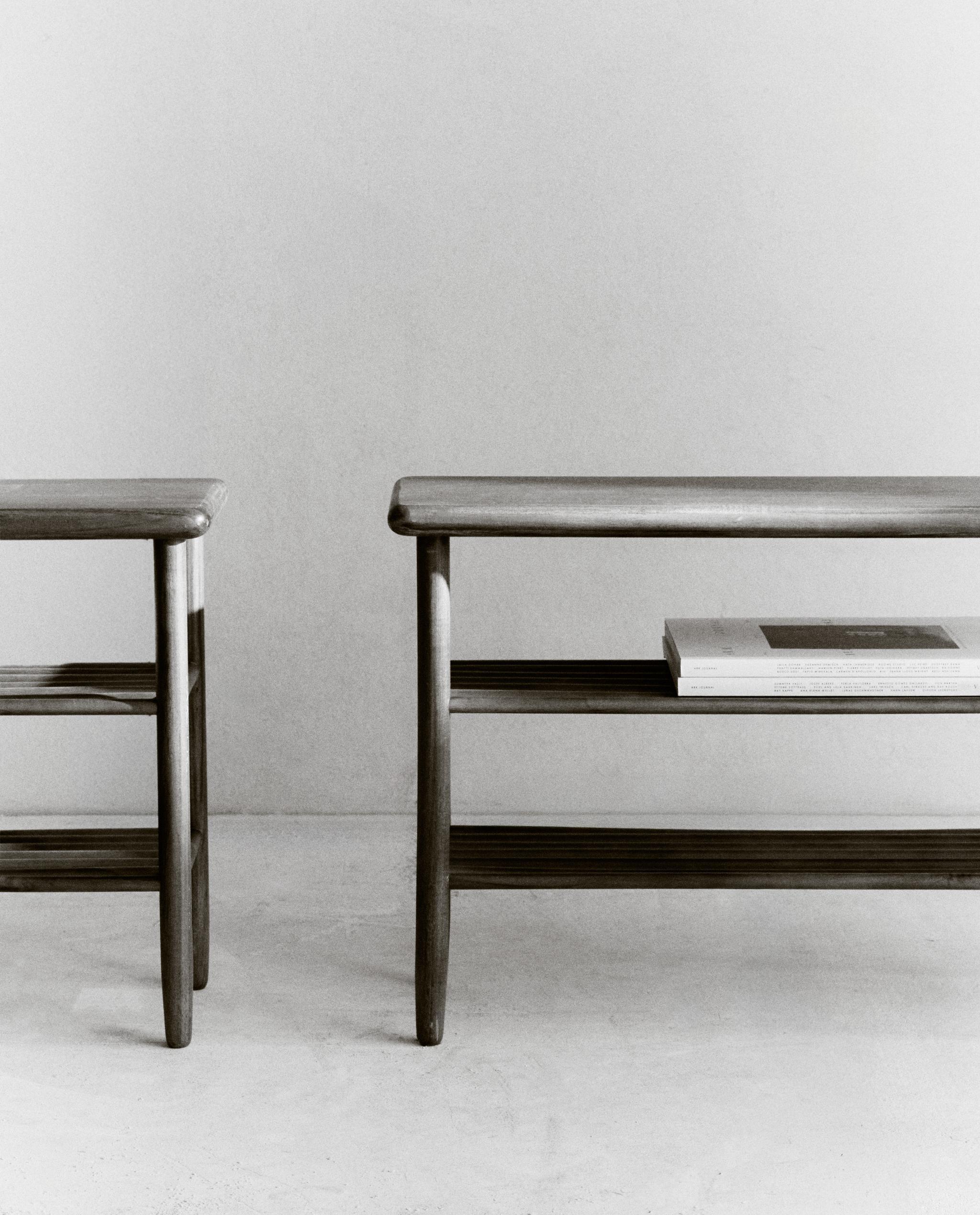 Acacia Shoe Bench