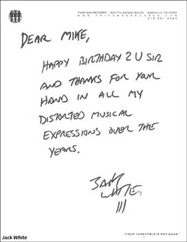 Mike Matthews birthday letter