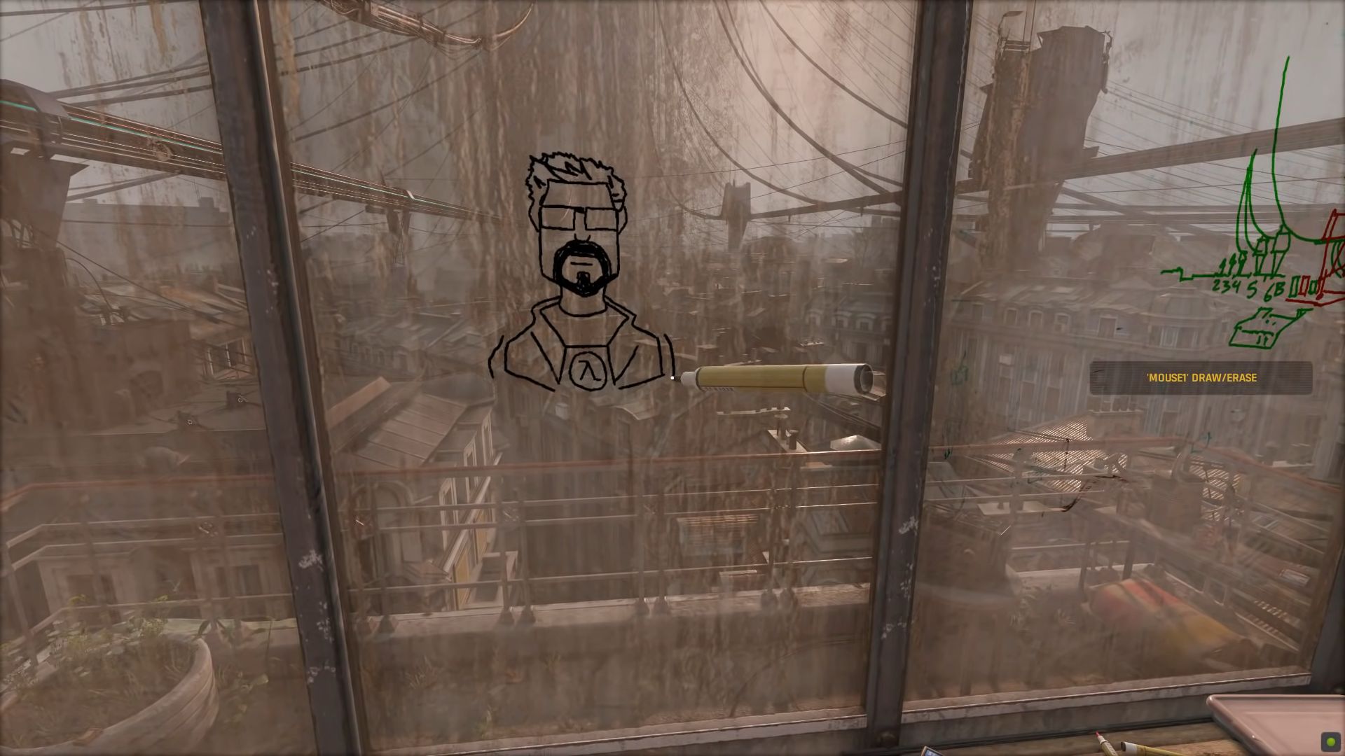 Half-Life: Alyx No VR mod is coming along, now you can draw with pens ...