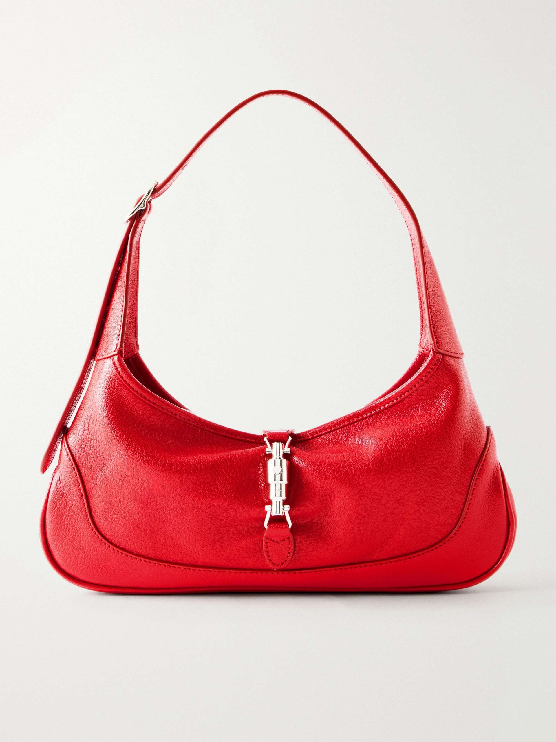 Jackie 1961 Slim Textured-Leather Shoulder Bag