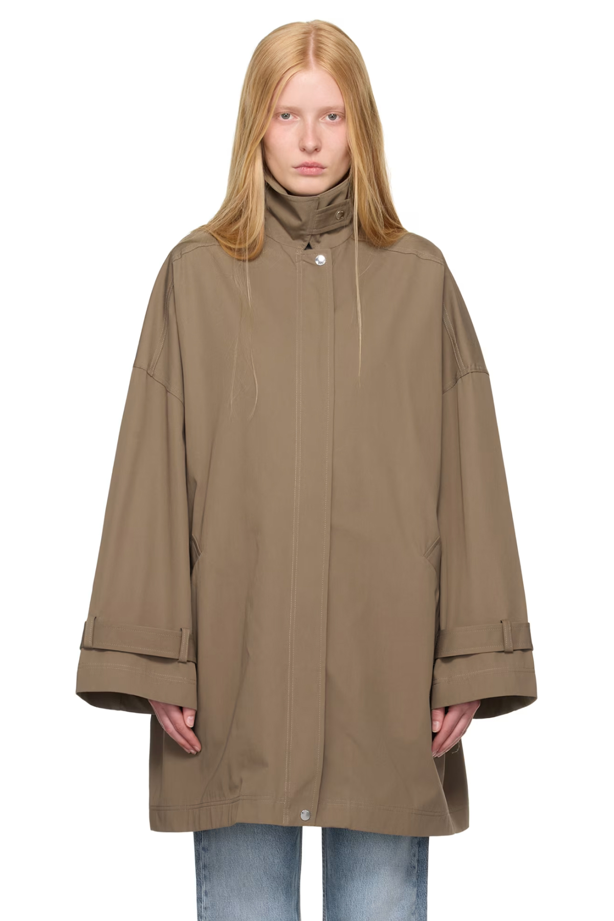 TOTEME, Taupe Oversized Trench Coat