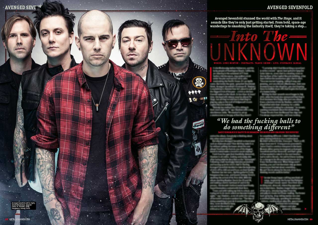 Avenged Sevenfold lead Metal Hammer's special end-of-year issue | Louder