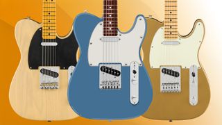 Fender 75th Anniversary Telecaster models