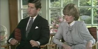 Prince Charles and Princes Diana on Thames TV