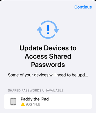 How to share passwords with people on iPhone