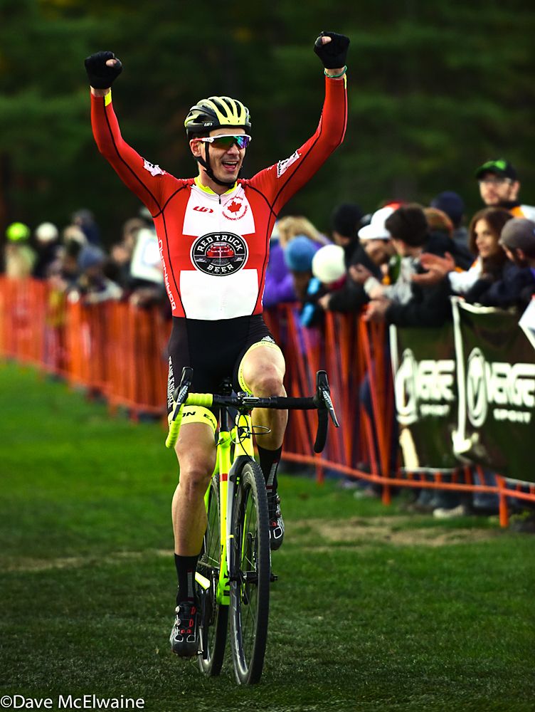 Raphael Gagne (Red Truck-Garneau) takes the win at Cycle-Smart International in convincing style
