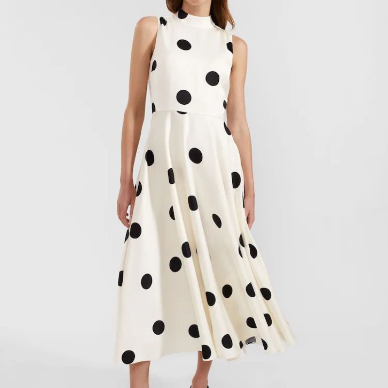 Hobbs, Black Mia Dress