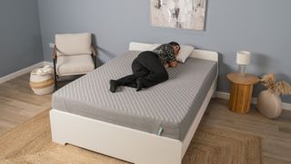 Siena Memory Foam Mattress side lying test