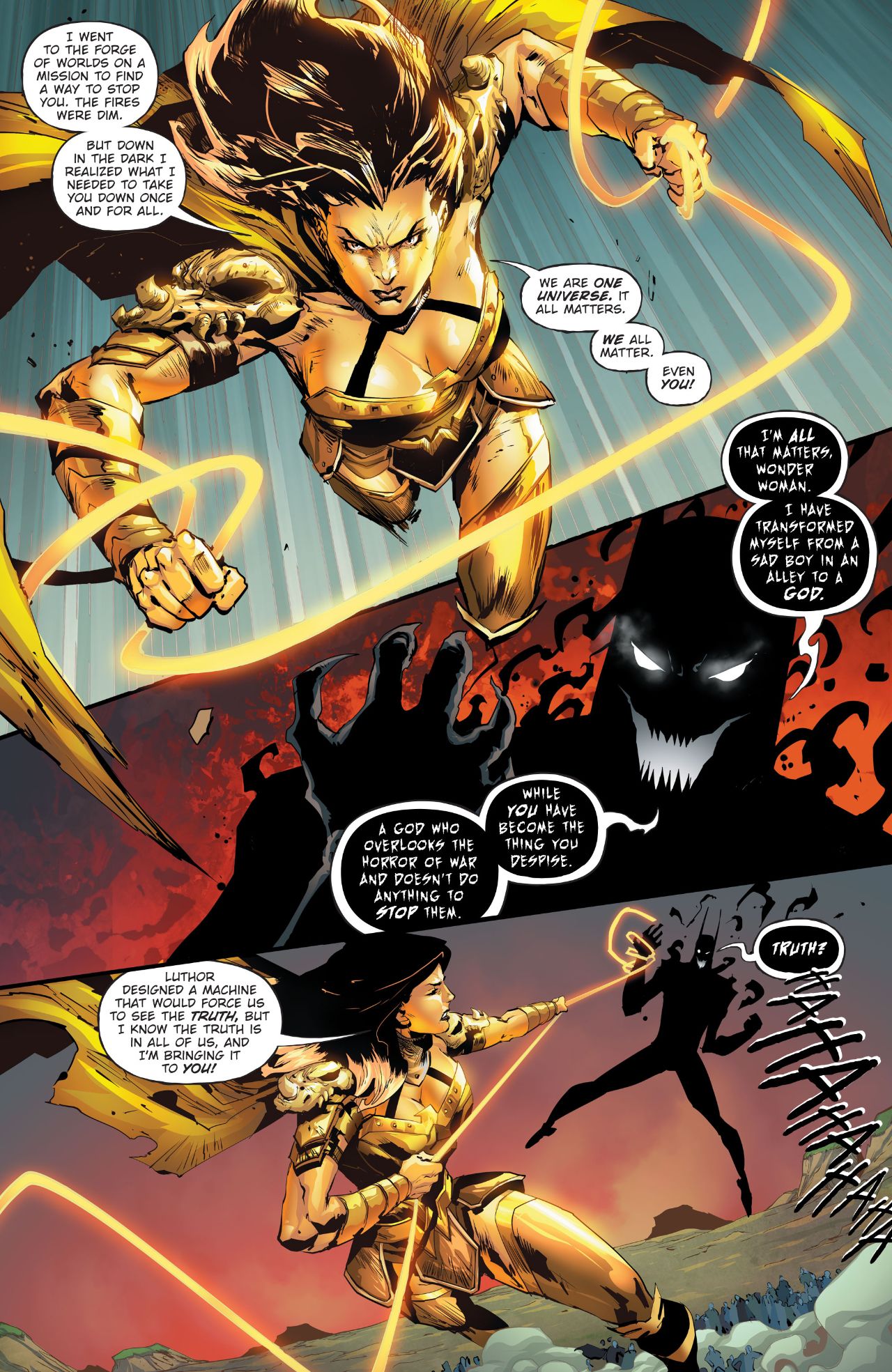 DARK NIGHTS: DEATH METAL - THE LAST 52 WAR OF THE MULTIVERSES #1