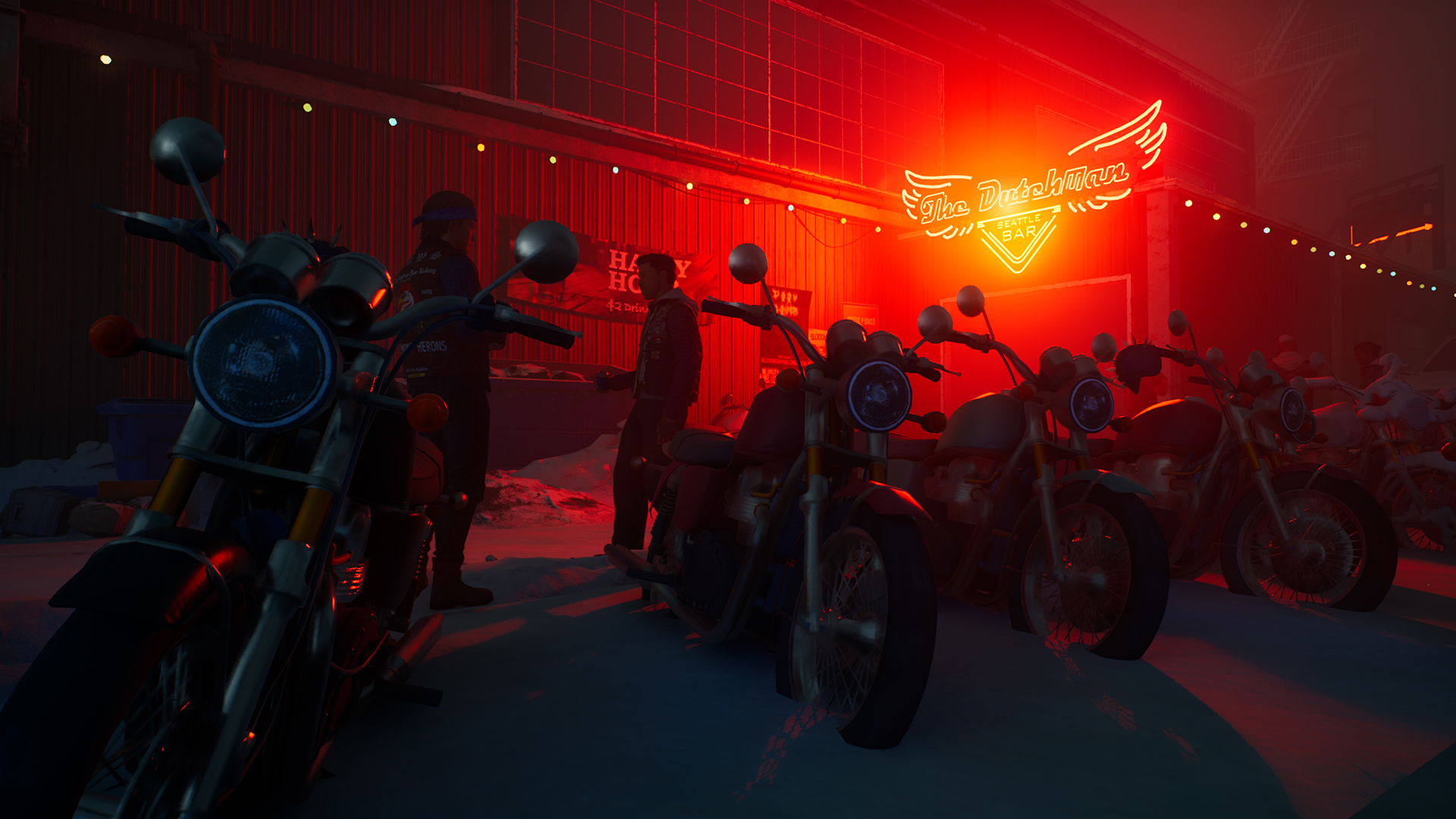 A promotional Vampire: The Masquerade – Bloodlines 2 screenshot.