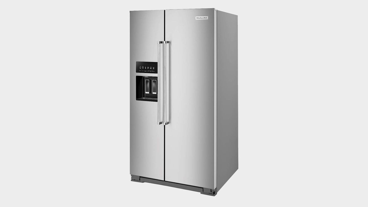 KitchenAid KRSF705HPS SidebySide Refrigerator Review Top Ten Reviews