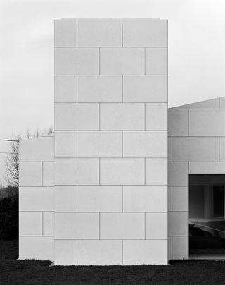 limestone facade