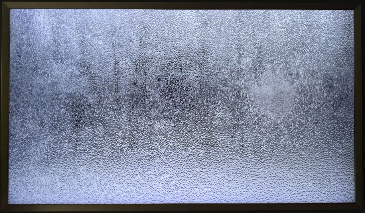 A selection of art on the 43-inch model of the Samsung Frame TV.