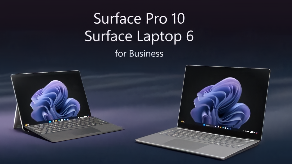 Official promo imagery of Microsoft&#039;s newest Surface laptops, posted to Twitter by Pavan Davuluri just days before he was announced as the new Windows + Devices Team lead.