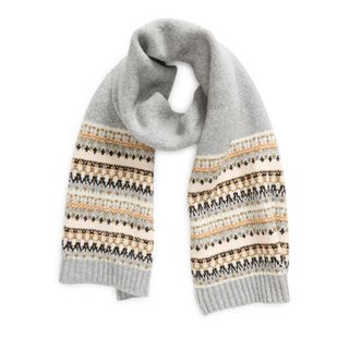 Treasure & Bond Fair Isle Scarf