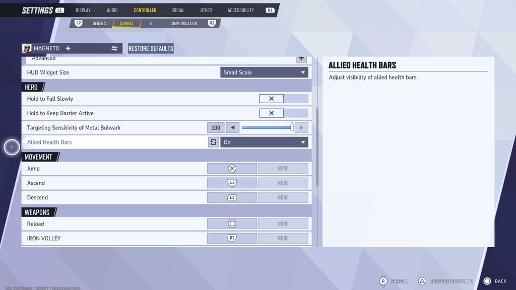 Marvel Rivals best controller settings - Tautoer.com