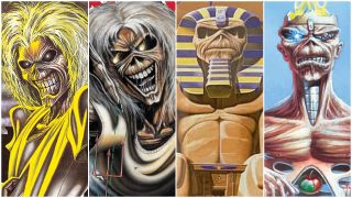 Various Iron Maiden Eddies across the years
