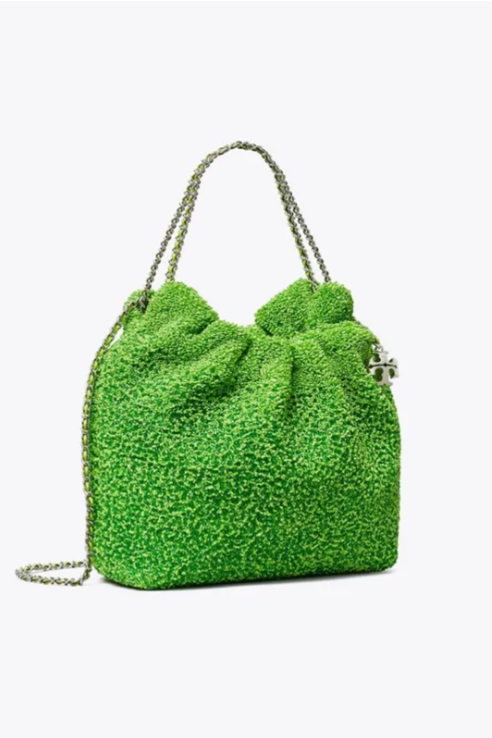 Tory Burch, Bonbon Mini Fleming Embellished Hobo Bag