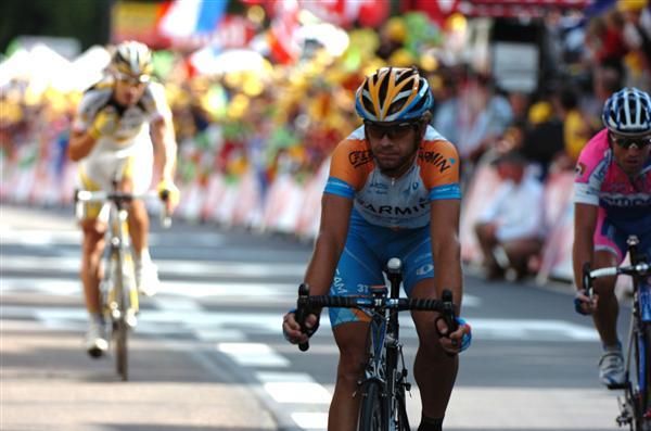Martijn Maaskant (Garmin-Slipstream) instigated the 14 man break