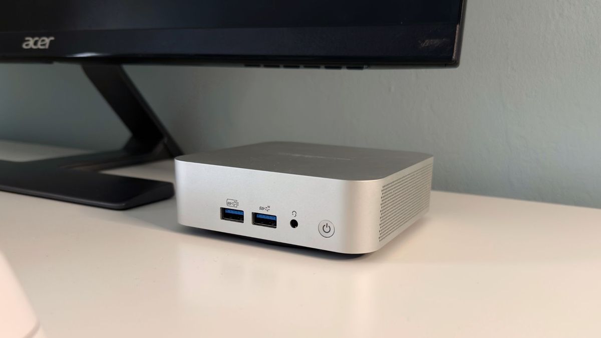 This mini PC is even smaller than a Mac mini, but packs more RAM and ...