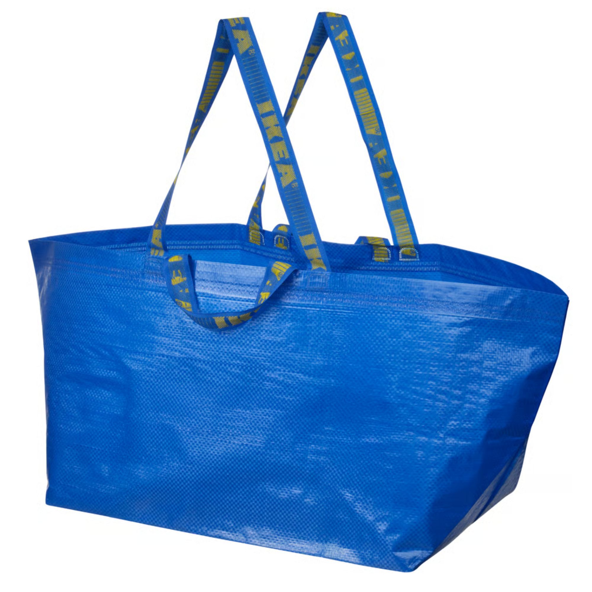 Blue IKEA FRAKTA shopping bag