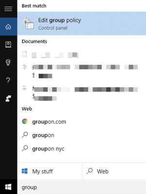 group policy