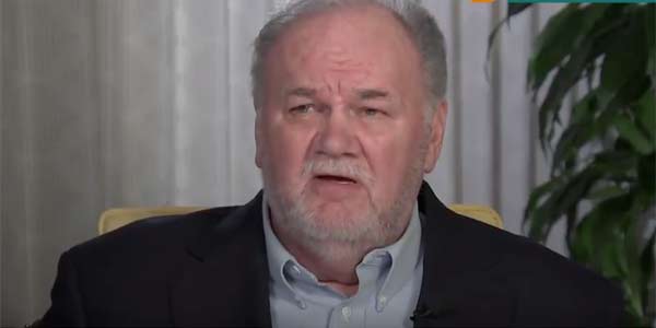 Thomas Markle screenshot from ITV interview