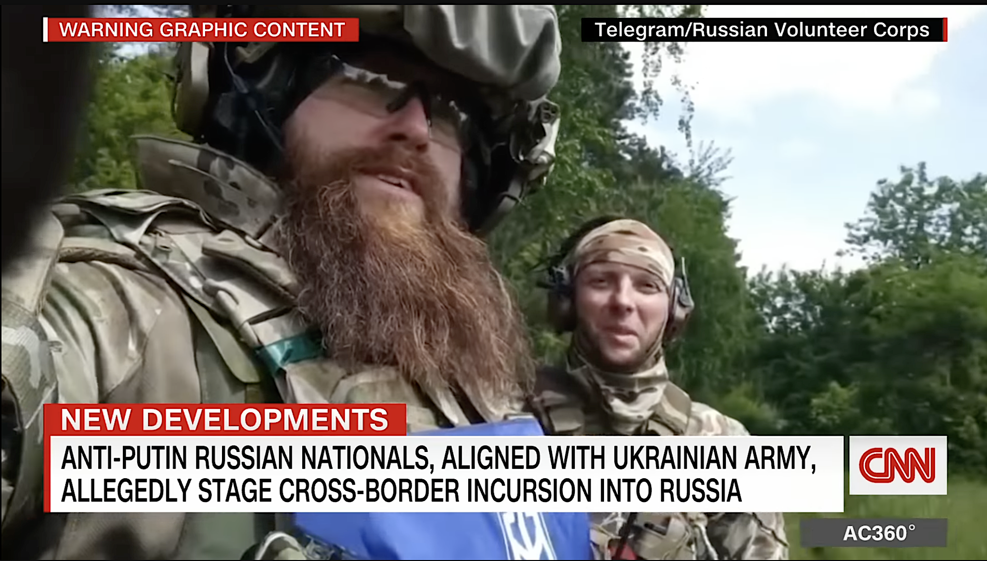 Anti-Kremlin Russian Volunteers Launch Border Incursion Into