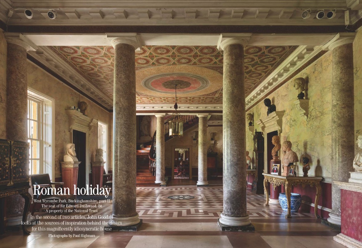 Spreads from Country Life 8 October 2025