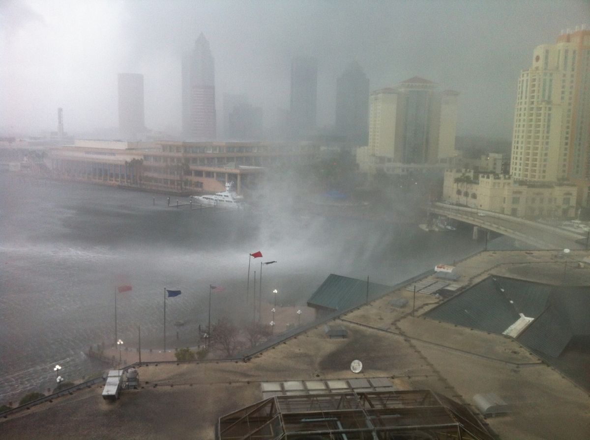 Tampa Bay waterspout