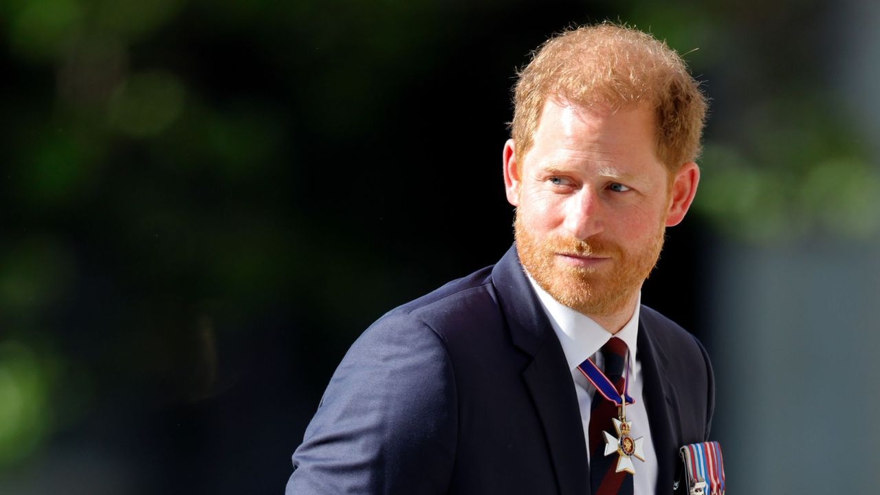 Prince Harry attends the Invictus Games Foundation&#039;s 10th anniversary service