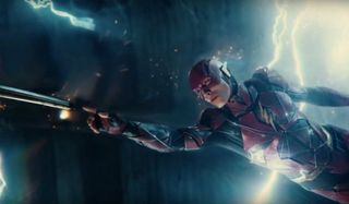 Justice League Ezra Miller The Flash sewer fight