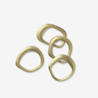 gold napkin rings