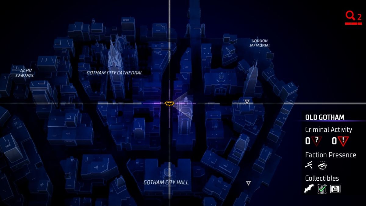 Gotham Knights graffiti location for Simpler Times
