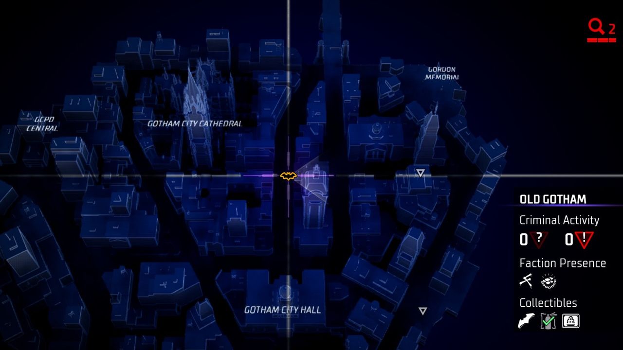 Gotham Knights graffiti location for Simpler Times