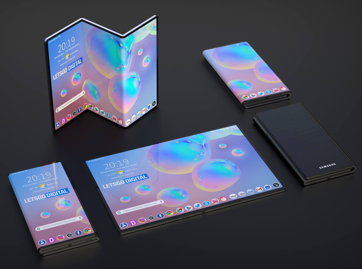 bts samsung galaxy fold