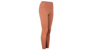 Lululemon peachy pink workout leggings with pockets