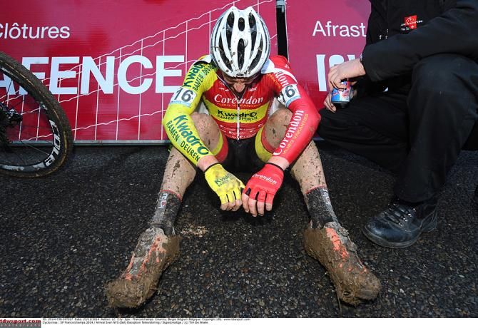 A tough day for KwadrO Cycling rider