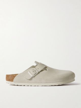 Boston Suede Clogs