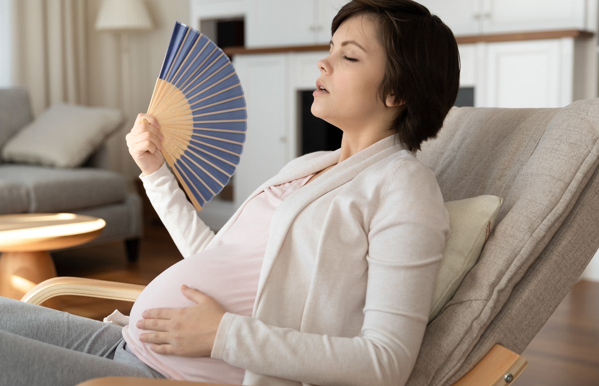 Hot flashes in pregnancy why do I feel hot and what helps? GoodTo