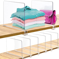 Acrylic Shelf Dividers | Was $34.99, Now $31.49 at Amazon