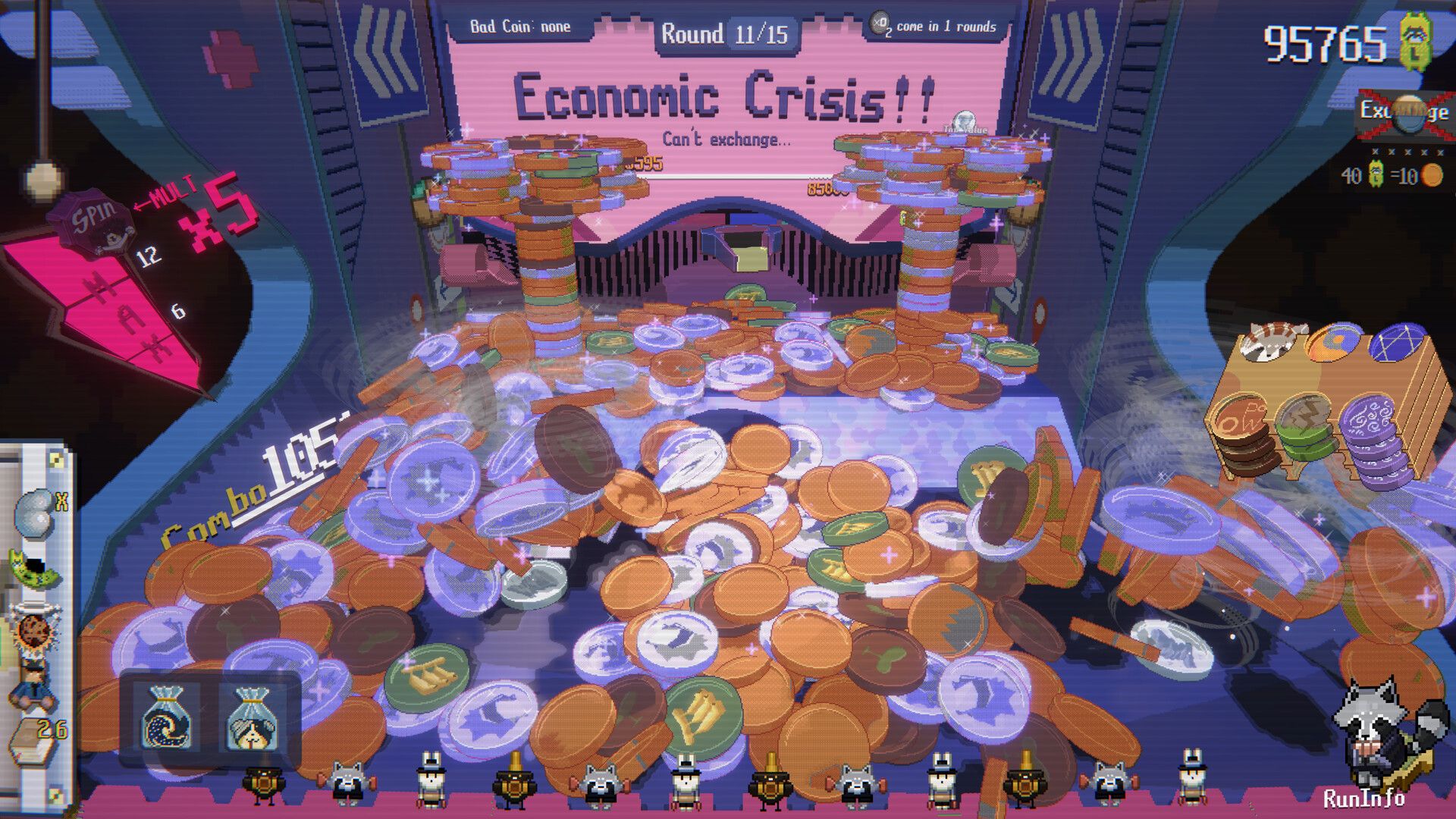 I can already tell that this coin pusher roguelike will take over my life