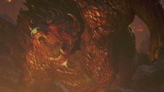 Monster Hunter Wilds monster list - An Ajarkan roaring.