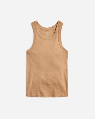 High neck tank top with a perfect fit