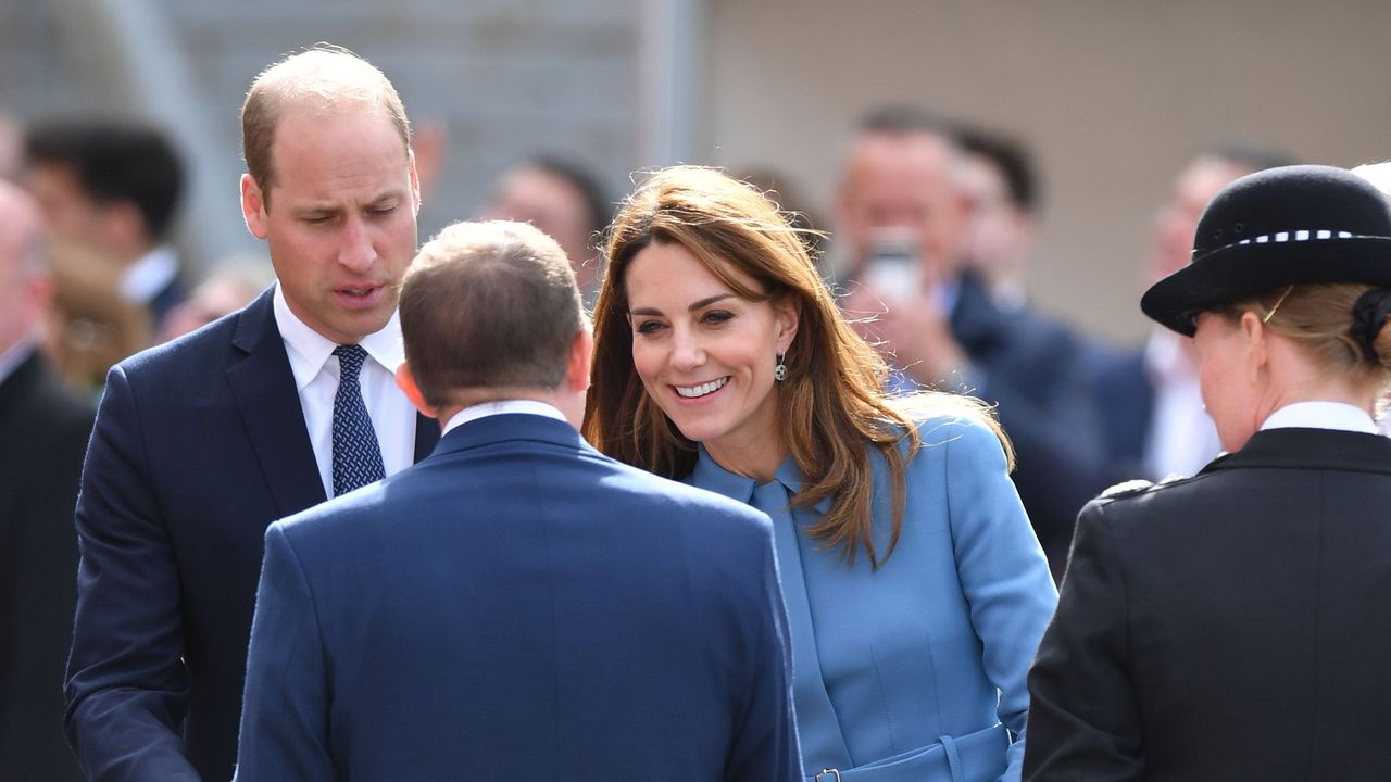 The Duke &amp; Duchess Of Cambridge Attend The Naming Ceremony For The RSS Sir David Attenborough