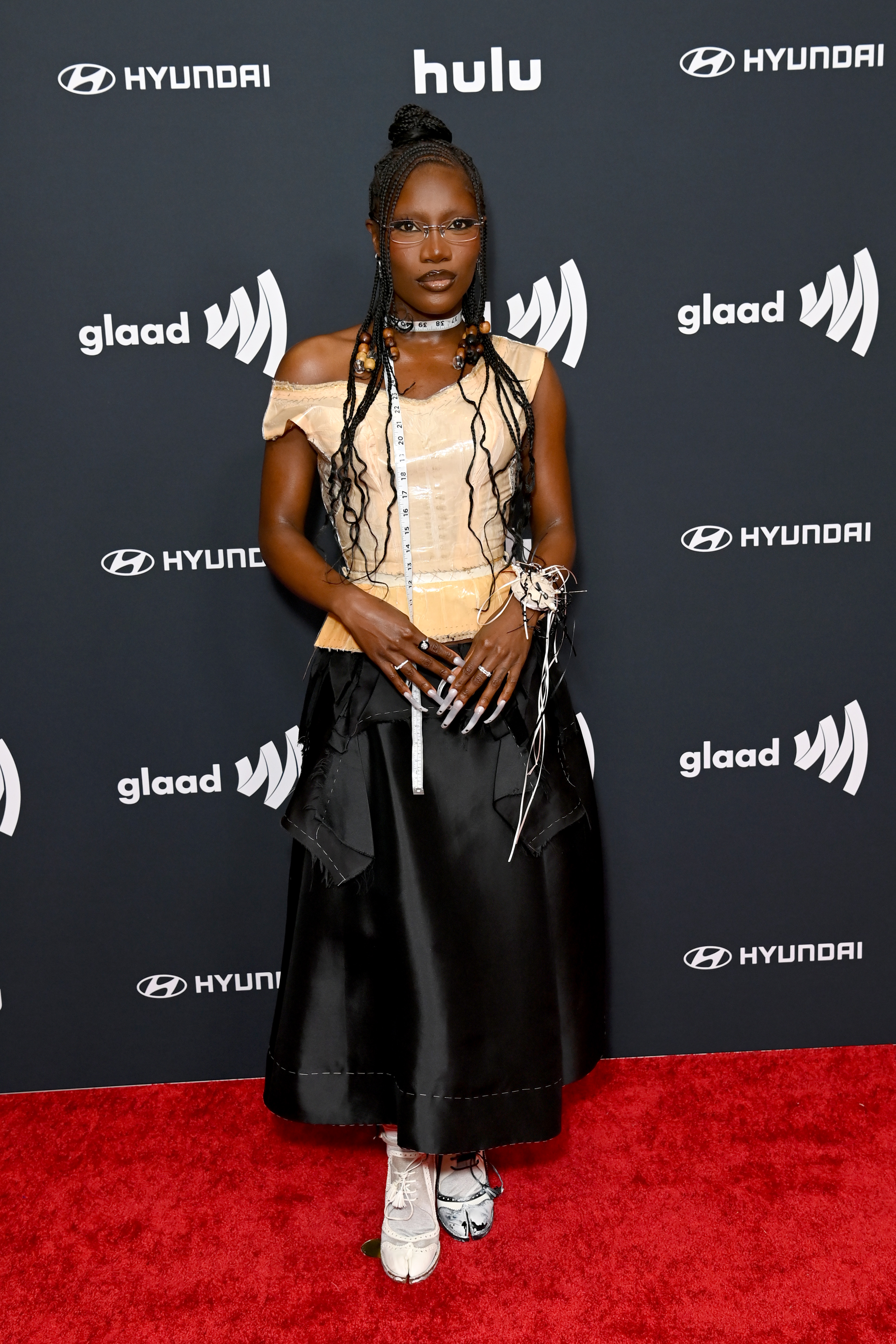 Doechii attends the 36th Annual GLAAD Media Awards at The Beverly Hilton on March 27, 2025 in Beverly Hills, California. (Photo by Jon Kopaloff/Getty Images for GLAAD)